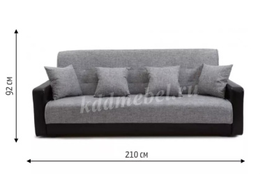 Диван Пралине пружинный блок (Велюр)