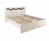 Кровать Диана 1.6 с ортопедическим основанием (Анкор светлый)
