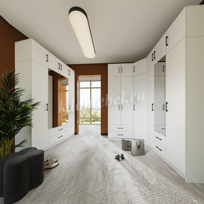 Тумба прикроватная (2 шт.) Чикаго Вайт (Белый)