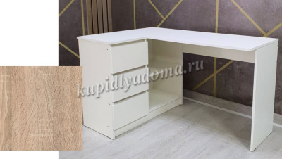 Стол универсальный с 3-ящ Сура (Дуб сонома)