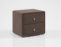 Тумба_Твист_микровелюр_шоколад Тумба_Твист_микровелюр_шоколад