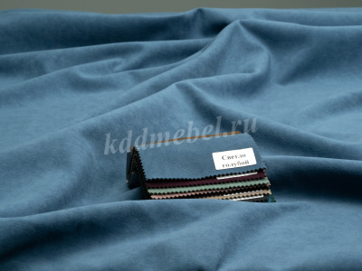 Диван раскладной Виконт (Светло-голубой/Дуб канадский)