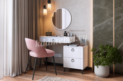 Зеркало Фортуна-1 (Белый)