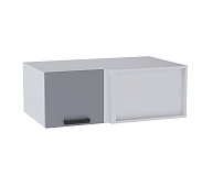 Шкаф верхний глубокий угловой УВГ кухня Танго (Белый/Белый глянец)