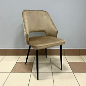 Стул обеденный MC-08 (Кофе с молоком/Ткань G062-11/Черный)