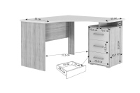 стол угловой Лайт 2 схема доп стол угловой Лайт 2 схема доп