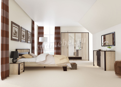 Комод Эшли 1363 (Венге/Дуб сонома)