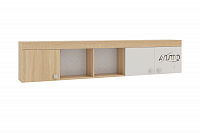 Полка Форсаж (Дуб сонома/Белый)