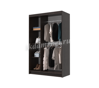 Шкаф-купе Бруно-5 (Венге/Лоредо)