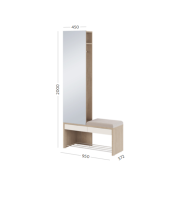 Вешалка комбинорованная Эльтон мод.1 схем Вешалка комбинорованная Эльтон мод.1 схем