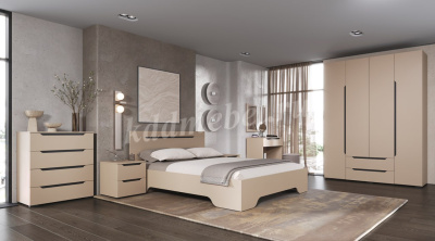 Кровать Британа 1.4 (Кашемир)