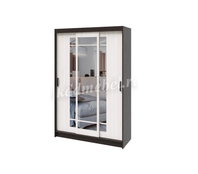 Шкаф-купе Бруно-4 (Венге/Лоредо)