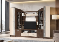 Ольбия_Гостиная_Венге + Дуб Белфорд_02_002_м