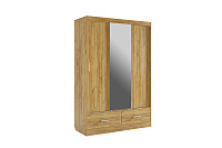 Шкаф-купе 0.6 Виктория-1 (Дуб крафт золотой)