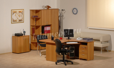 Гардероб однодверный Рубин 42.34 (Миланский орех)