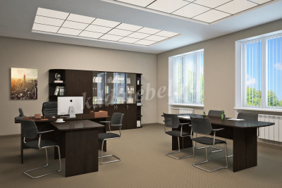 Тумба Гермес со стеклом Тм09 (Венге)