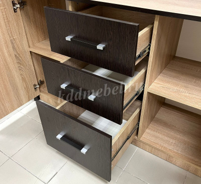 Комод Эшли 1363 (Венге/Дуб сонома)