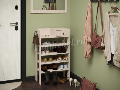 Этажерка Глория (Ясень шимо светлый)