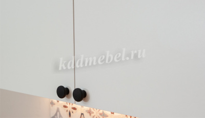 Кухня Ева 1,8 (Белый шагрень)