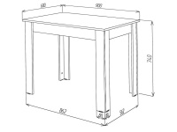 Стол Кай Габариты