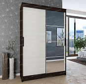 Шкаф-купе Элегант-4 (Дуб венге/Сосна лоредо)