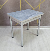 Стол обеденный Д29 раскладной (Серый мрамор/Серый)