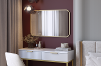 иинтерьер зеркало фортуна 3 золото