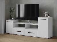 Парус-2 Тумба ТВ Белый древесные поры