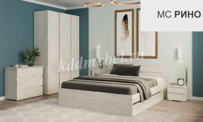 Шкаф Рино 2ств. 900 (Дуб крафт белый)