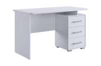 Стол 1200 Лайт 2 правый Белый