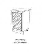 Шкаф нижний Н500 кухня Агава (Моренга)