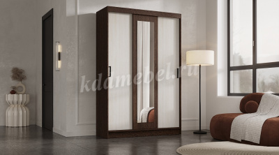 Шкаф-купе Бруно-5 (Венге/Лоредо)