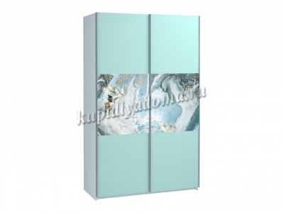 Шкаф-купе Тифани ШКК-01 (Кенди/Белый)