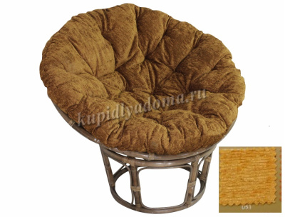 Кресло RJG-Papasan (Ротанг №6, ткань Mulan 051)