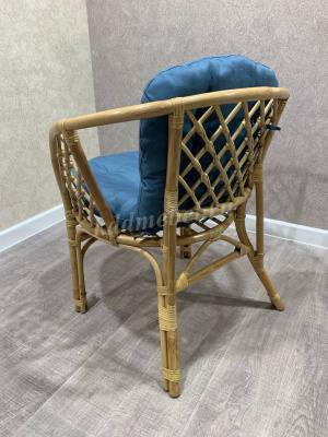 Кресло Bahama (Ротанг №4, ткань Matador 20)