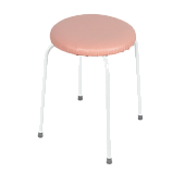 Табурет круглый Пенёк-180 лёгкий (Пыльная Роза)
