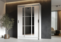 Шкаф-купе Бруно 2 Белый гладкий - копия