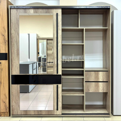 Шкаф-купе Крафт-8 (Дуб каньон)