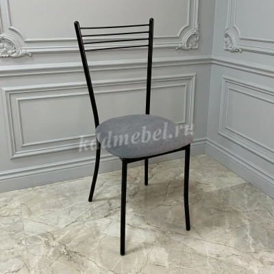 Стул Кассия К (Черный/Велюр Серый)