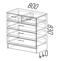 Комод К800 3,2 схема Комод К800 3,2 схема
