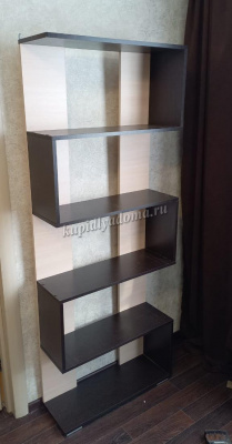 Стеллаж Ромео-1 (Венге/Дуб молочный)