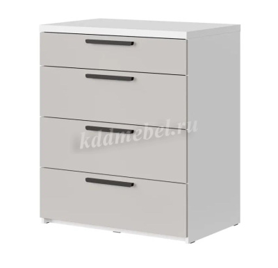 Комод Мята 0.8 (Белый/Кашемир)