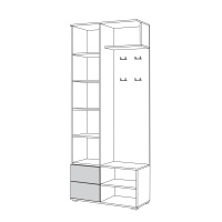 Куба Шкаф комбинированный 10.14 _схем