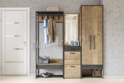 Шкаф для одежды Трувор 13.328.02 (Дуб гранж песочный/Интра)