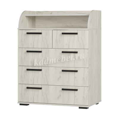 Комод Стандарт-1 NEW (Дуб крафт белый)