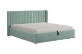 Кровать Ева 1.8 с подъемным механизмом (Мята велюр)