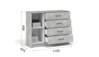 Комод 1д4ящ ателье св_3
