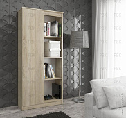 Шкаф распашной комбинированный 1 ств. Сура (Дуб сонома)