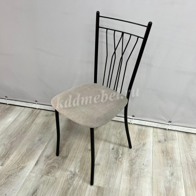 Стул Марсель К (Черный/Велюр Бежевый)