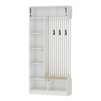 Прихожая Руэлла_Центральная секция белый внутр Прихожая Руэлла_Центральная секция белый внутр